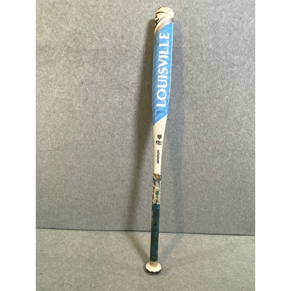 Louisville Slugger Softball Bat Youth 31/18 Blue Mendoza Composite Fastpitch EUC